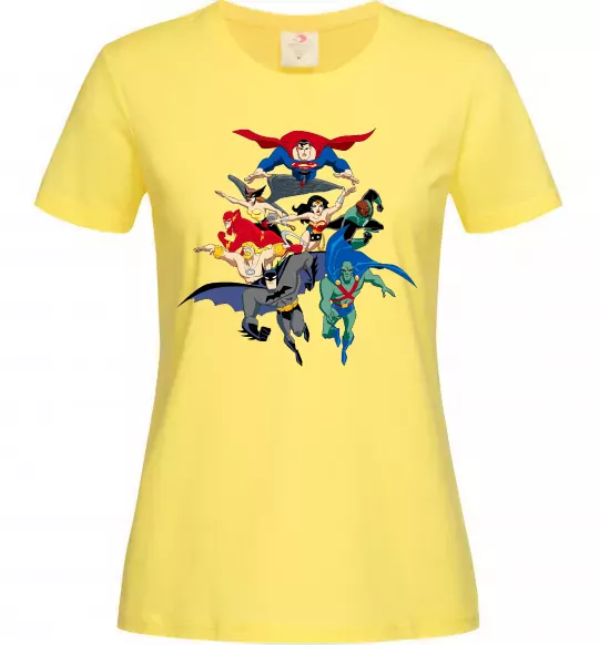 Жіноча футболка Ліга справедливості Лимонний фото