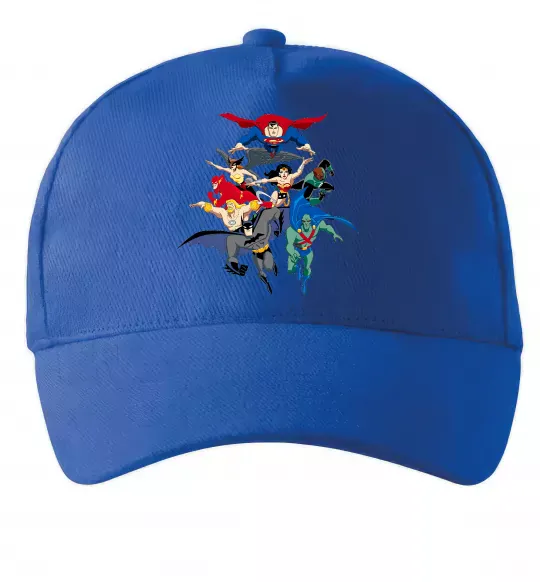 Кепка Ліга справедливості Ярко-синий фото