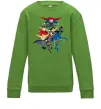 Детский Свитшот Ліга справедливості Лаймовый фото