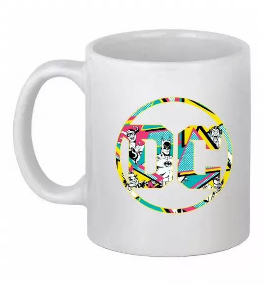 Чашка керамическая DC персонажі Белый фото