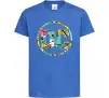 Дитяча футболка DC персонажі Яскраво-синій фото