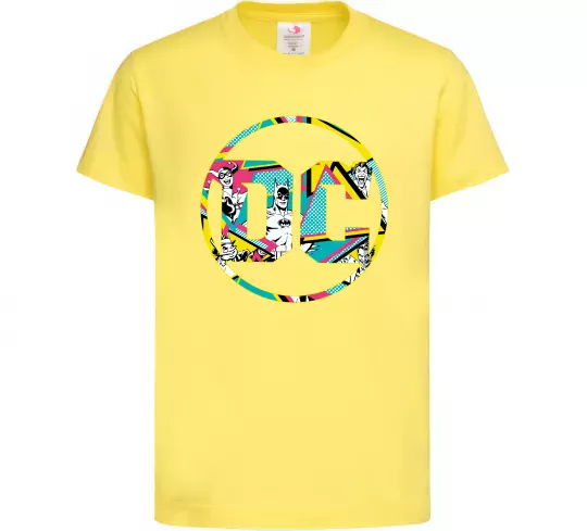 Дитяча футболка DC персонажі Лимонний фото