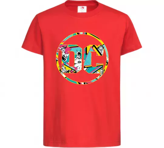 Дитяча футболка DC персонажі Червоний фото