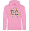Женская толстовка (худи) DC персонажі Розовый фото