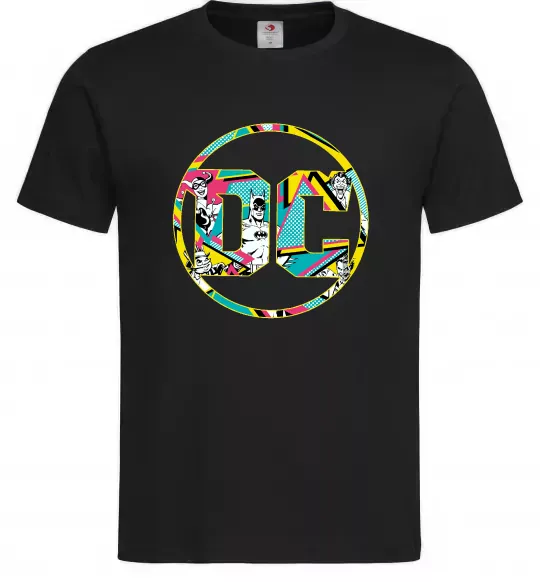 Мужская футболка DC персонажі Черный фото