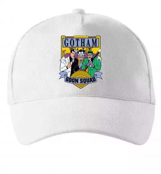Кепка Gotham goon squad Білий фото