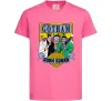 Дитяча футболка Gotham goon squad Яскраво-рожевий фото