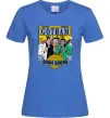 Жіноча футболка Gotham goon squad Яскраво-синій фото