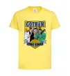 Дитяча футболка Gotham goon squad Лимонний фото