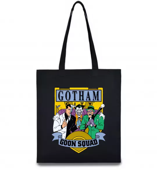 Еко-сумка Gotham goon squad Чорний фото