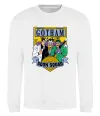 Свитшот Gotham goon squad Белый фото