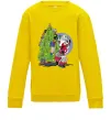 Детский Свитшот Бетмен та Джокер Новий рік Солнечно желтый фото