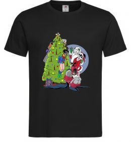 Мужская футболка Бетмен та Джокер Новий рік Мужская футболка Бетмен та Джокер Новий рік