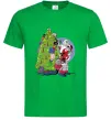 Мужская футболка Бетмен та Джокер Новий рік Зеленый Мужская футболка Бетмен та Джокер Новий рік Зеленый фото