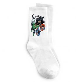 Шкарпетки Зелений ліхтар, Бетмен та Супермен