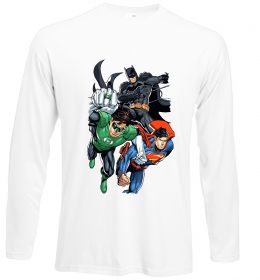 Лонгслів Зелений ліхтар, Бетмен та Супермен