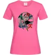 Женская футболка DC Герої Ярко-розовый фото