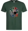 Мужская футболка DC Герої Темно-зеленый фото
