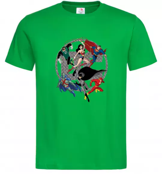 Мужская футболка DC Герої Зеленый фото