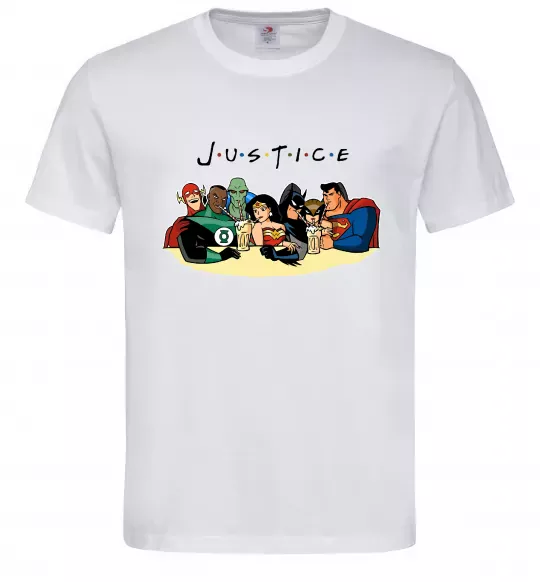 Мужская футболка Justice DC Белый фото