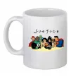 Чашка керамическая Justice DC Белый фото