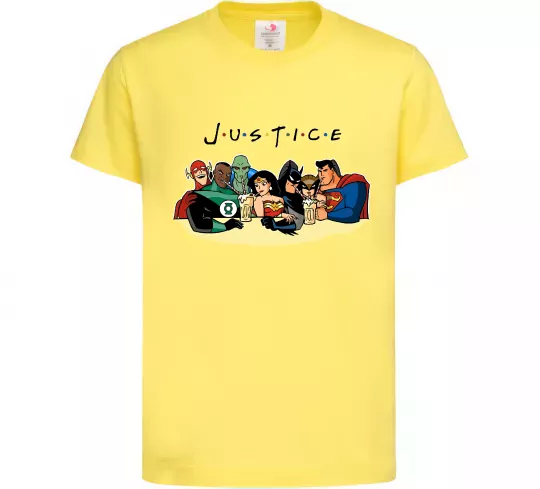 Детская футболка Justice DC Лимонный фото