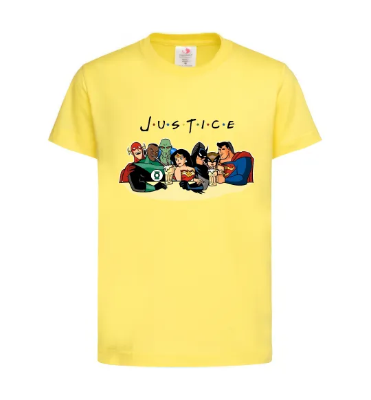 Детская футболка Justice DC Лимонный фото