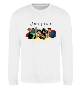 Свитшот Justice DC Белый фото