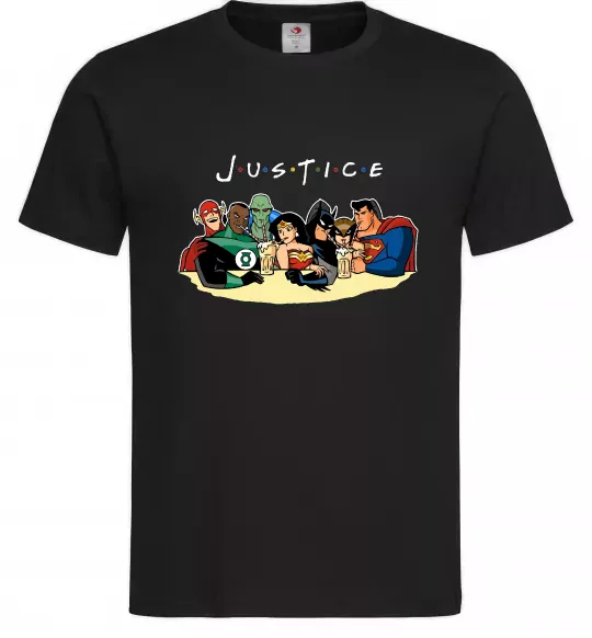 Мужская футболка Justice DC Черный фото