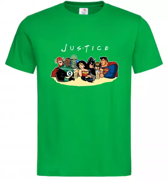 Мужская футболка Justice DC Зеленый фото