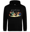 Чоловіча толстовка (худі) Justice DC Чорний фото