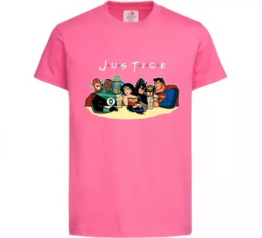 Детская футболка Justice DC Ярко-розовый фото