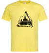 Мужская футболка Gotham city Лимонный фото