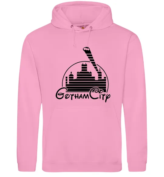 Жіноча толстовка (худі) Gotham city Рожевий фото