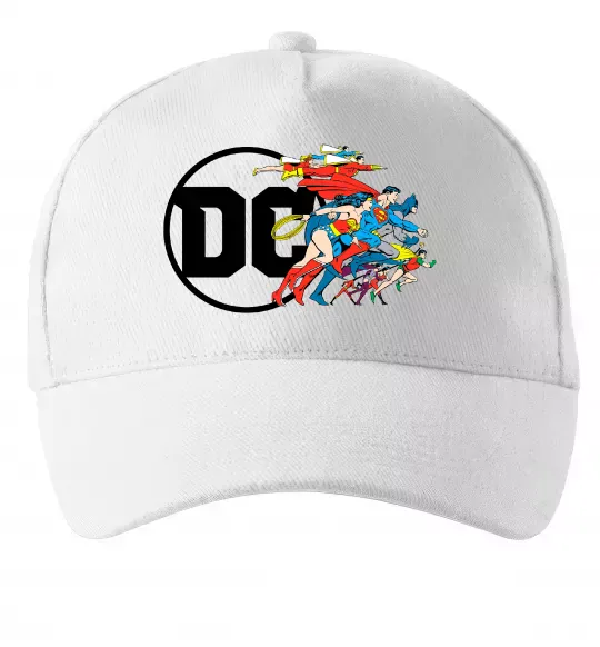 Кепка DC ліга справедливості Білий фото