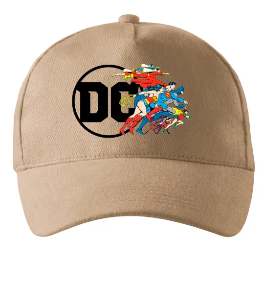 Кепка DC ліга справедливості Песочный фото