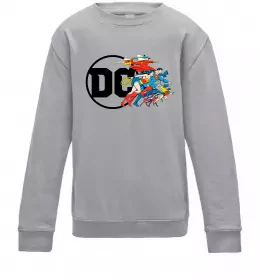 Детский Свитшот Gotham Серый меланж фото