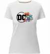 Женская премиум футболка DC ліга справедливості Белый Женская премиум футболка DC ліга справедливості Белый фото