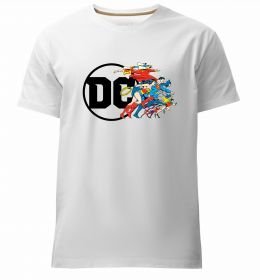 Мужская премиум футболка DC ліга справедливості