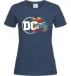Жіноча футболка DC ліга справедливості Темно-синій Жіноча футболка DC ліга справедливості Темно-синій фото