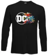 Лонгслів DC ліга справедливості Чорний фото