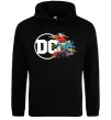 Чоловіча толстовка (худі) DC ліга справедливості Чорний фото