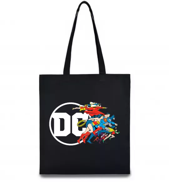 Эко-сумка DC ліга справедливості Черный фото
