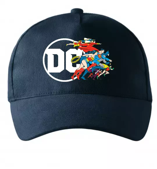 Кепка DC ліга справедливості Темно-синій фото