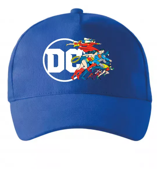 Кепка DC ліга справедливості Яскраво-синій фото