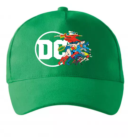 Кепка DC ліга справедливості Зелений фото