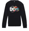 Детский Свитшот DC ліга справедливості Черный фото