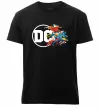 Чоловіча преміум футболка DC ліга справедливості Чорний фото