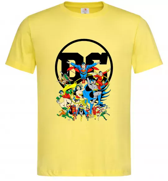 Чоловіча футболка DC Heroes Лимонний фото