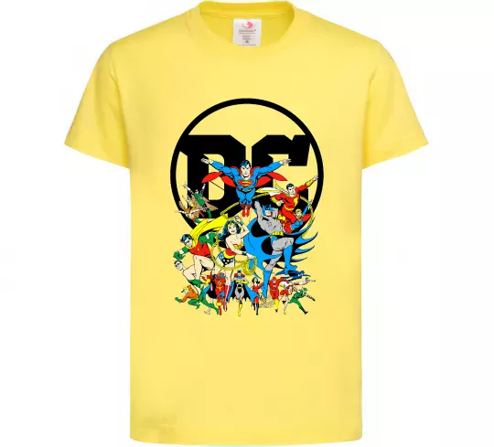 Детская футболка DC Heroes Лимонный фото